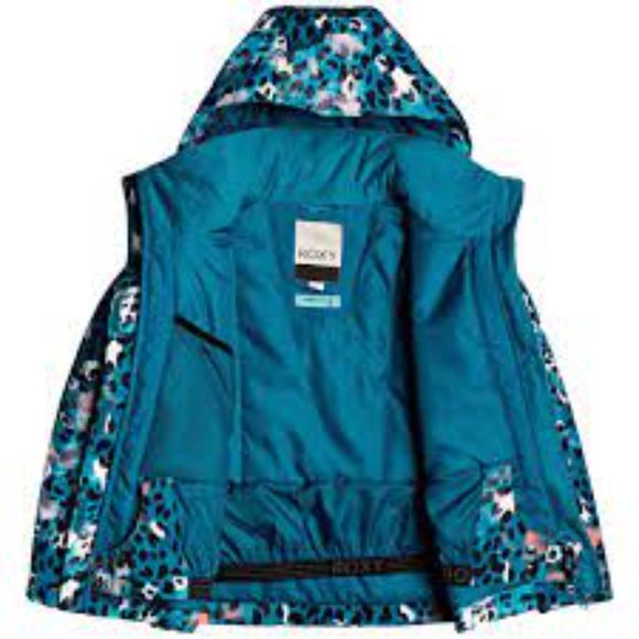 Roxy Girl's Jetty Snow Jacket Size 14/XL - Picture 2 of 4